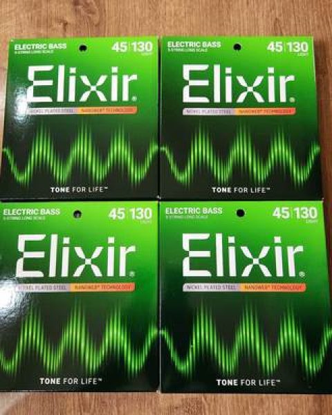 Elixir Nanoweb 045 5 cordas